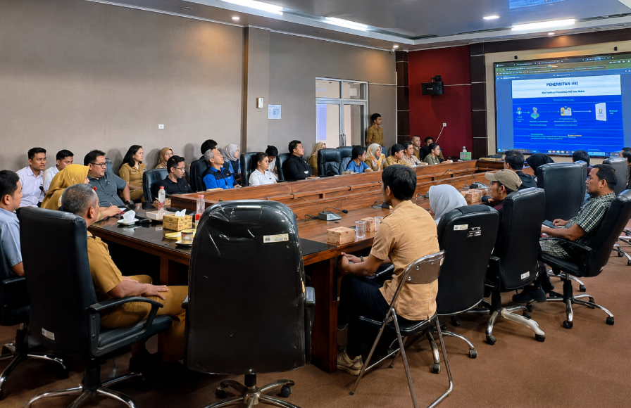 Disporaparekraf Kota Metro Fasilitasi HKI bagi Pelaku Ekonomi Kreatif Bersama Kemenkum Kanwil Lampung